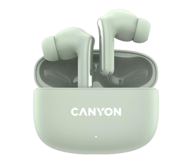 CANYON Słuchawki dokanałowe OnGo 9 Zielone CNS-TWS9G - 1348430 - zdjęcie